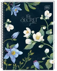 Kołozeszyt A5 100 kartek Kratka z Perf. 70 g Hybrid Fiori Interdruk