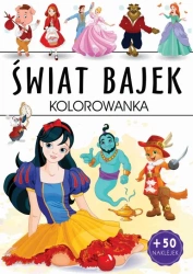 Świat bajek. Kolorowanka - praca zbiorowa