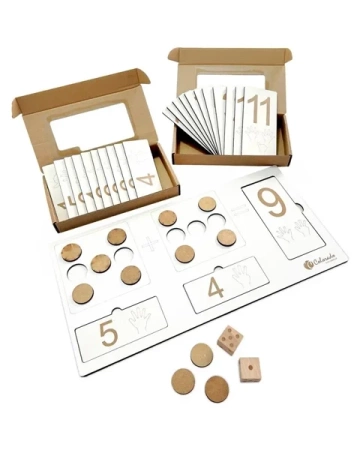 Tablica matematyczna liczenie i dodawanie do 12 - Colorado