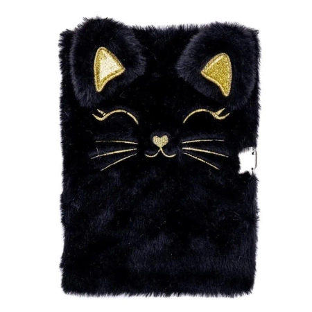 Pamiętnik z kłódką A5/96K Astrapap Fluffy Kitty - ASTRA papiernicze