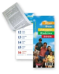 Kalendarz 2026 tyg. magnes mini Dom, Zdrowie... - KASTOR