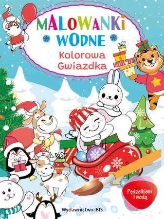 Pędzelkiem i wodą. Malowanki wodne. Gwiazdka - praca zbiorowa