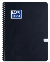 Kołozeszyt A5/80K kratka Esse czarny (5szt) OXFORD