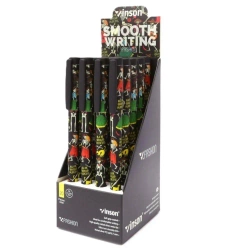 Długopis z zatyczką Fashion Halloween nieb (20szt) - Titanum