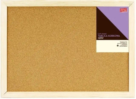 Tablica korkowa 40x60 Grand rama drewniana 5003