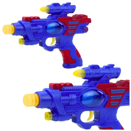 Pistolet kosmiczny światło dźwięk - Leantoys