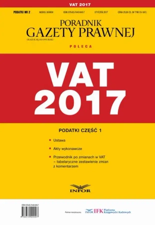 eBook Podatki cz.1 VAT 2017 - Infor Pl