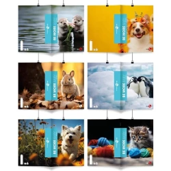 Zeszyt A4/96K kartka Be More Baby (10szt) - Koh-I-Noor