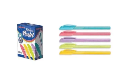 Długopis Flexi Trio Pastel niebieski (50szt) - Penmate