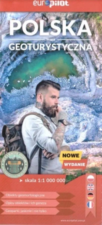 Mapa geoturystyczna Polska 1:1 000 000 - praca zbiorowa