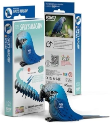 Ara Modra Papuga. Eko Układanka 3D - Eugy