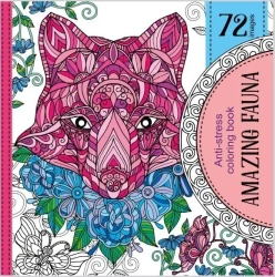 Kolorowanka antystresowa 200x200 Amazing Fauna TW - praca zbiorowa