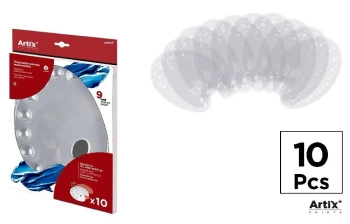 Paleta malarska 22x28cm 10szt - Artix