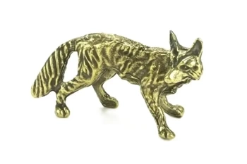 Figurka metalowa Lis ABINO