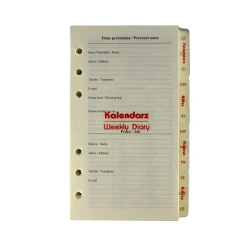 Wkład do organizera notes finanse adresy 2026 - Drops Office Collection