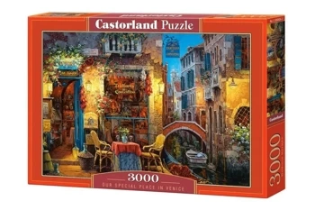 Puzzle 3000 Szczególne miejsce w Wenecji CASTOR - Castorland