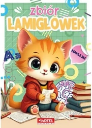 Zbiór łamigłówek z naklejkami - praca zbiorowa