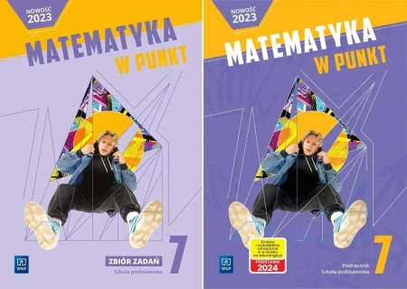Matematyka w punkt 7 Podręcznik + zbiór zadań WSIP PAKIET - Małgorzata Mularska|Bożena Winiarczyk|Ewa Dębicka
