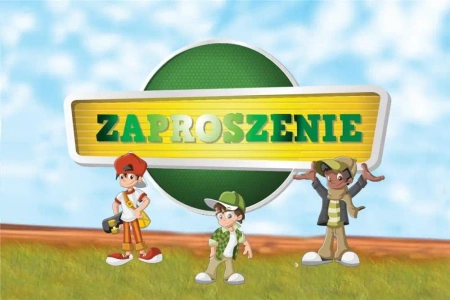 Zaproszenie dziecięce (10szt) - Trend