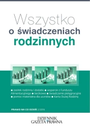 eBook Wszystko o świadczeniach rodzinnych - Michalina Topolewska