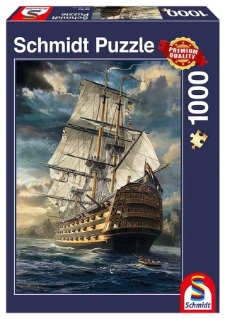 Puzzle 1000 Żagle w górę G3 - Schmidt