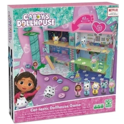 Kotastyczna gra planszowa 3D Koci Domek Gabi - Cartamundi