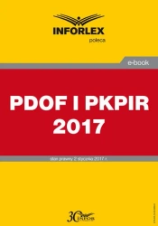 eBook PDOF I PKPIR 2017 - INFOR PL SA