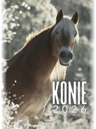 Kalendarz 2026 wieloplanszowy B4 Konie - Artsezon