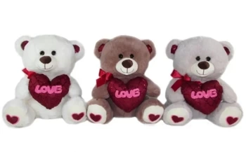 Miś z sercem 20cm MIX - Sun-Day