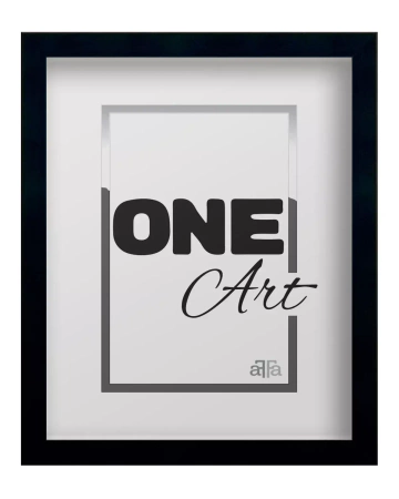 Ramka Hekla 24x30 cm, czarna