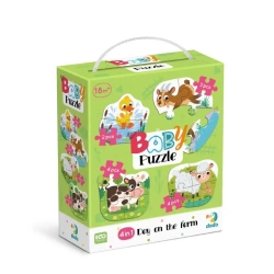 Baby puzzle 4w1 Dzień na farmie - Dodo