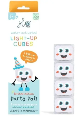 Kostki sensoryczne świecące w wodzie Party Pal - Glo Pals