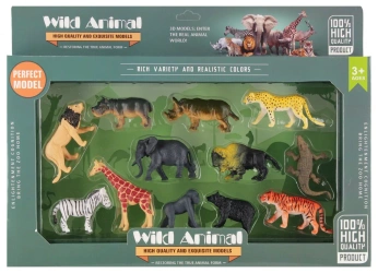 Zwierzęta Dzikie 12 szt. Mega Creative 570715