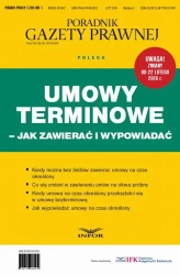 eBook Umowy terminowe – jak zawierać i wypowiadać - Infor Pl
