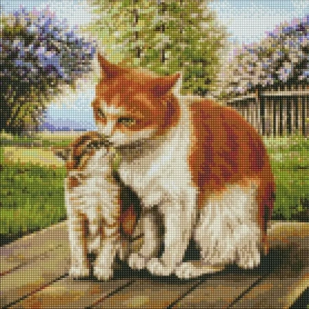 Diamentowa mozaika - Matczyne ciepło 40x40cm - Ideyka