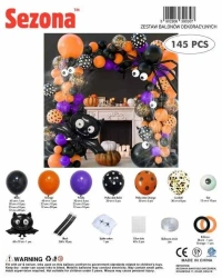 Balony Halloween 50szt - Sezona