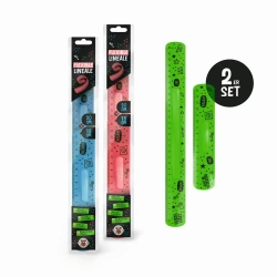 Zestaw Linijek 15cm/30cm mix kolorów - TRENDHAUS