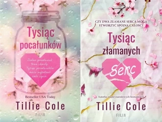 PAKIET 2x Tysiąc pocałunków + Tysiąc złamanych serc Tillie Cole - Cole Tillie