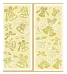 Naklejki na folii dzwonki MIX - Brewis