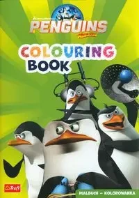 Pingwiny z Madagaskaru. Kolorowanka. Malbuch - Opracowanie zbiorowe