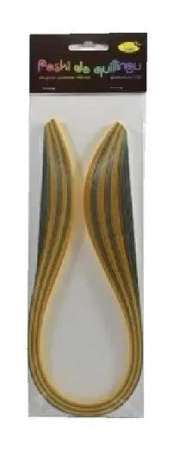 Paski do quillingu 10mmx50cm złote 100szt - Galeria Hobby