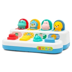 Zabawka interaktywna Zwierzątka Peekaboo - Baby Mix