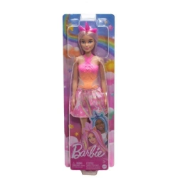 Barbie Lalka Jednorożec różowa HRR13 - Mattel