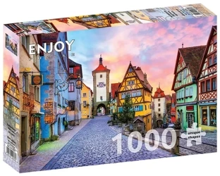 Puzzle 1000 Rothenburg ob der Tauber, Bawaria - Enjoy