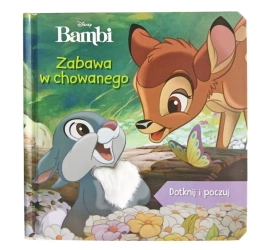 Zabawa w chowanego. Książeczka sensoryczna. Disney Bambi - Grace Baranowski