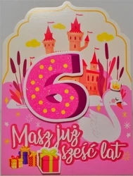 Karnet Urodziny 6 - YEKU