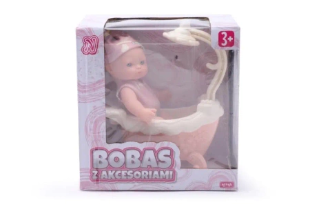 Bobas Natalia w różowej wannie 11cm - Artyk