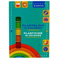 Plastelina 16 kolorów Na fali - STARPAK