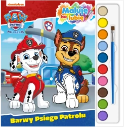 Psi Patrol. Maluję, bo lubię. Barwy Psiego... - praca zbiorowa