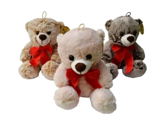 Miś z czerwoną kokardą - Deef pluszaki